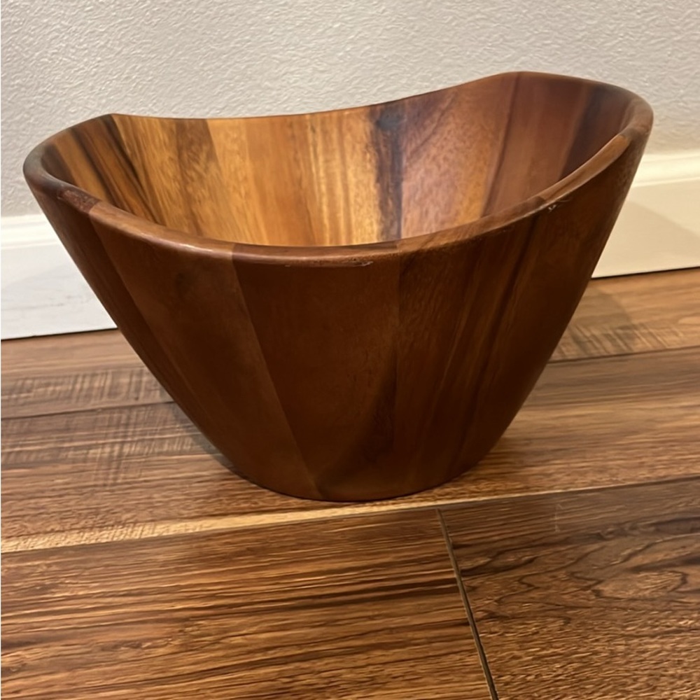 Wooden bowl